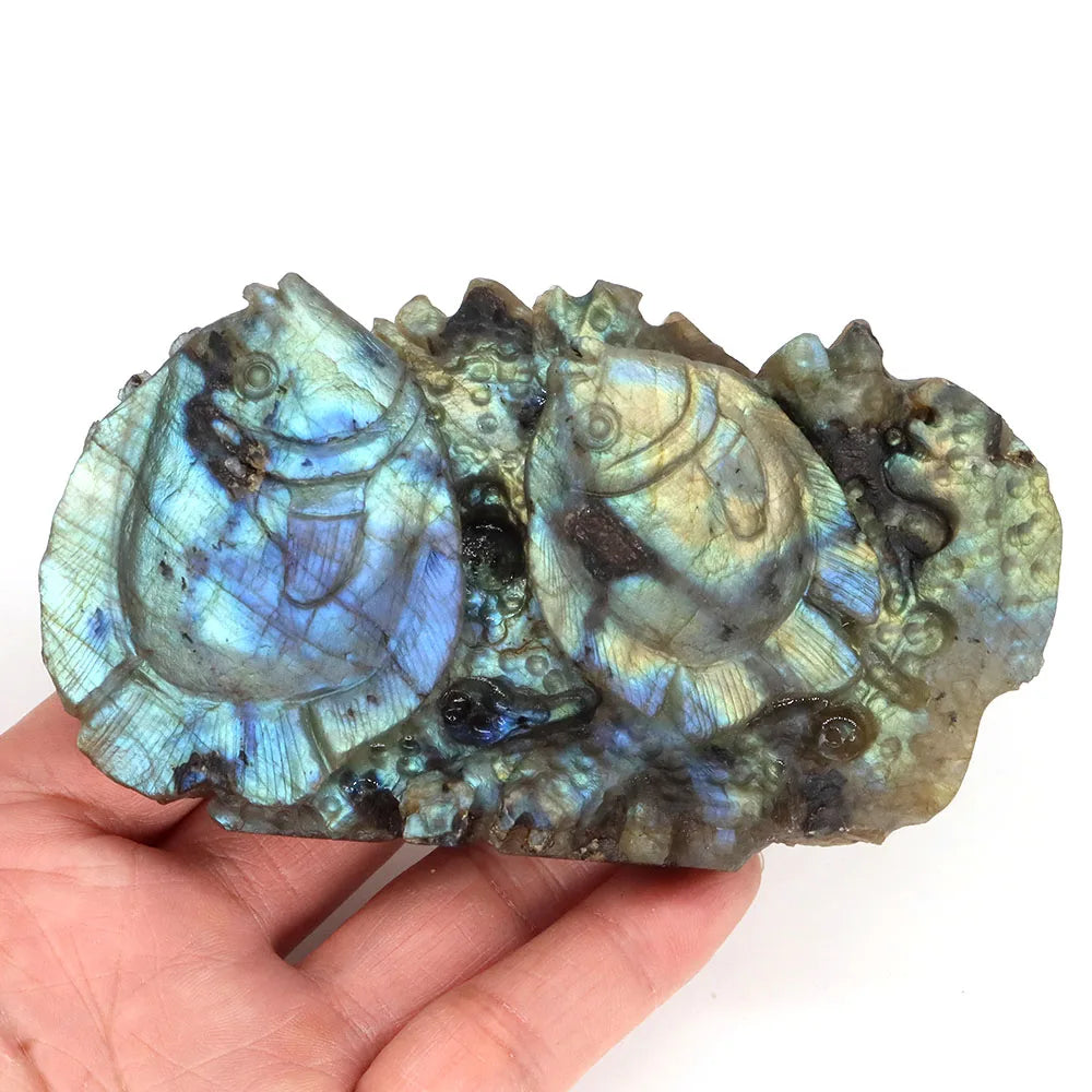 Blue Labradorite Fish-ToShay.org