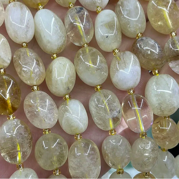 Yellow Citrine Crystal Beads-ToShay.org