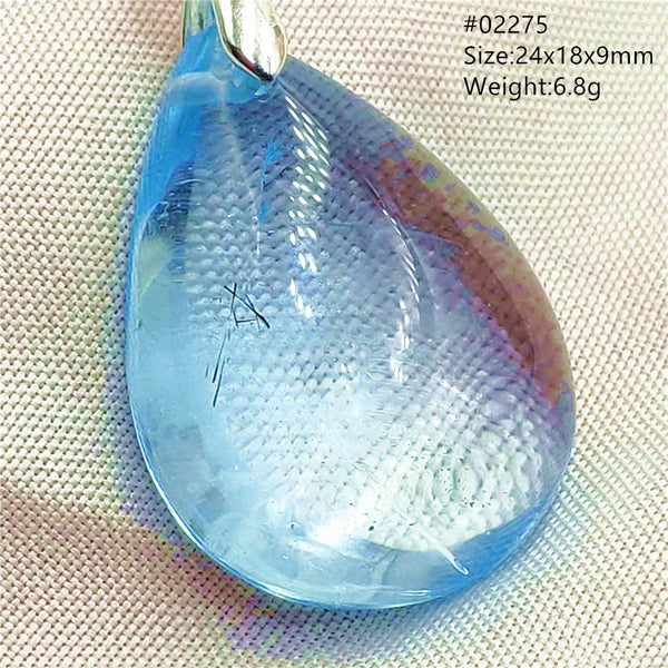 Blue Topaz Crystal Pendant-ToShay.org