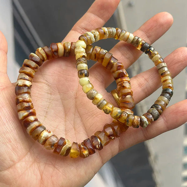 Yellow Amber Bracelet-ToShay.org