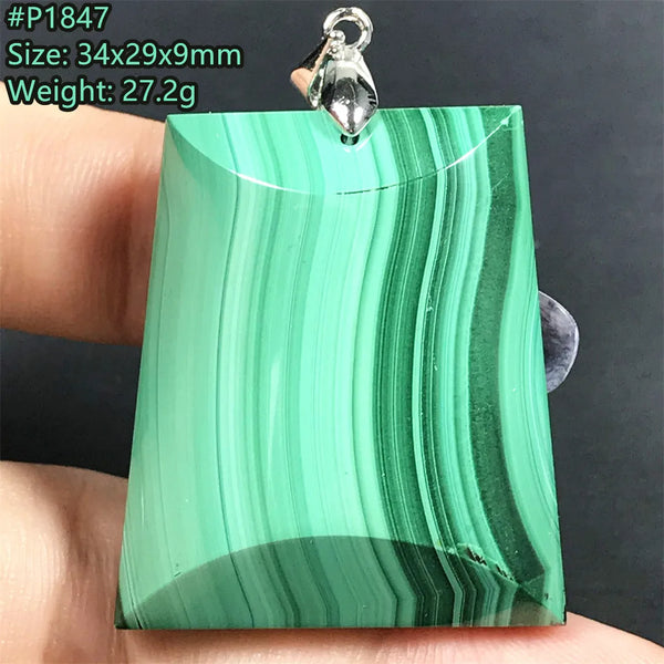 Green Malachite Pendant-ToShay.org