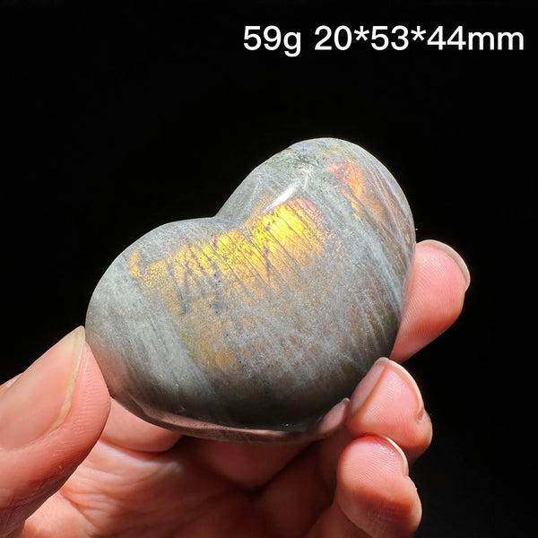 Rainbow Labradorite Heart-ToShay.org