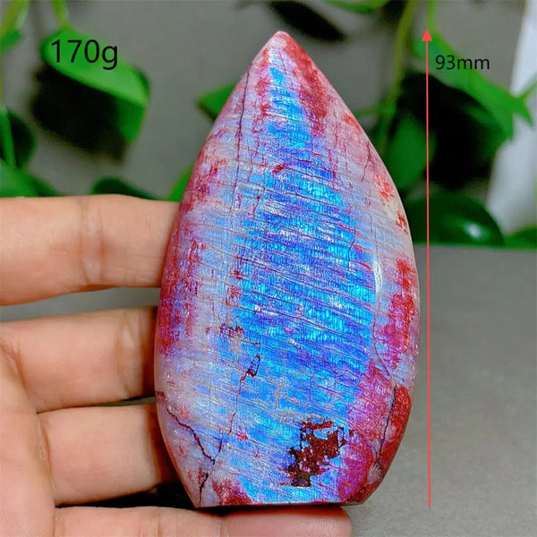 Red Moonstone Crystal Flame-ToShay.org