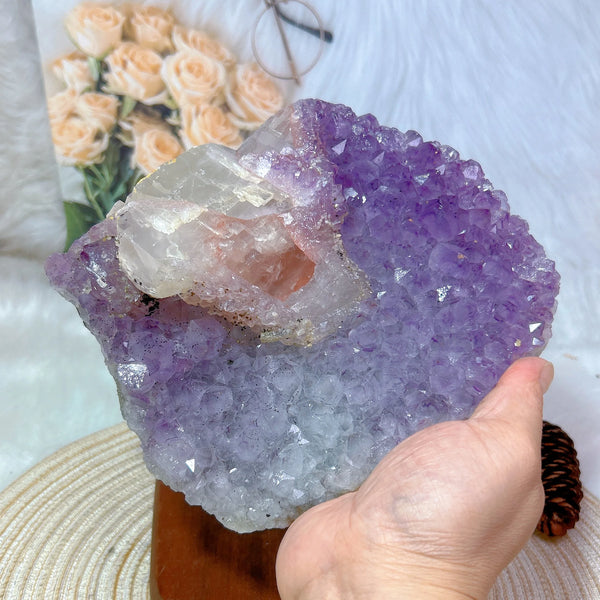 Purple Amethyst Cluster-ToShay.org