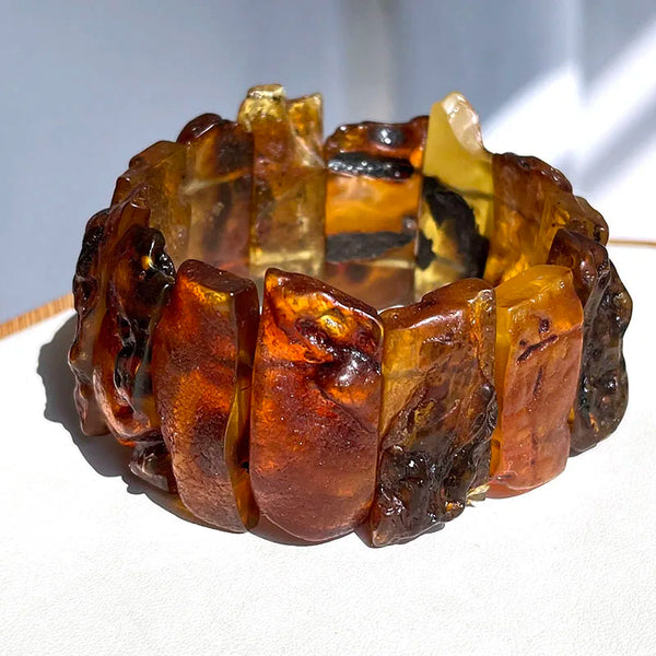 Yellow Amber Bracelet-ToShay.org