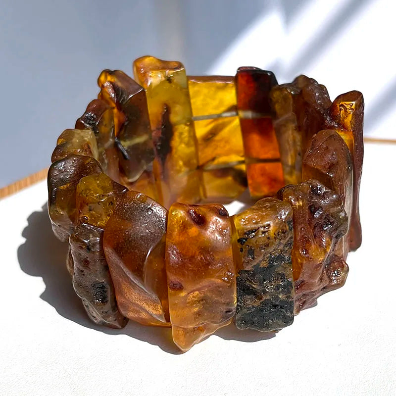 Yellow Amber Bracelet-ToShay.org