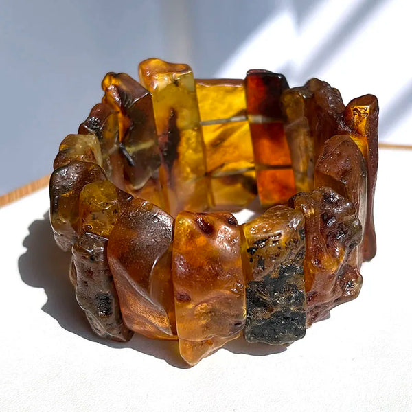 Yellow Amber Bracelet-ToShay.org