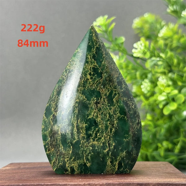 Green Emerald Agate Torch-ToShay.org