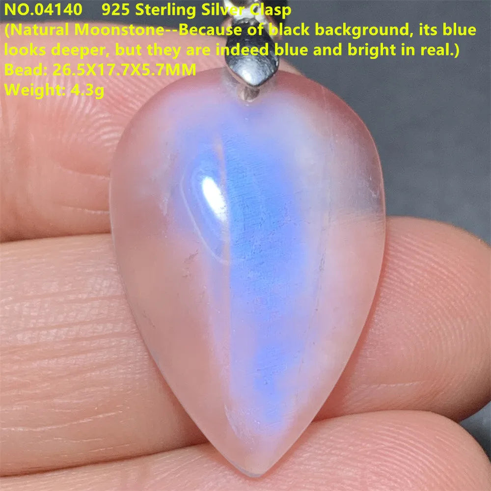 Blue Light Moonstone Pendants-ToShay.org