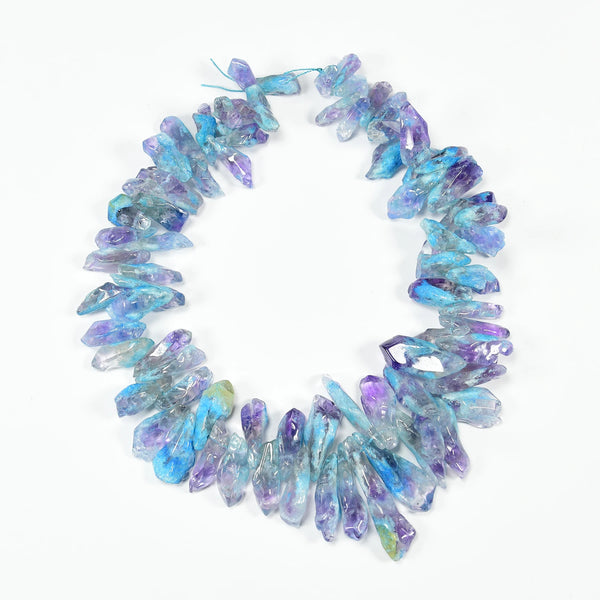 Blue Quartz Amethyst Beads-ToShay.org