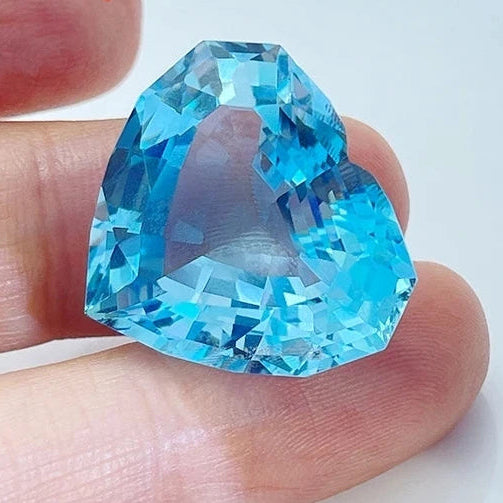 Blue Topaz Heart-ToShay.org