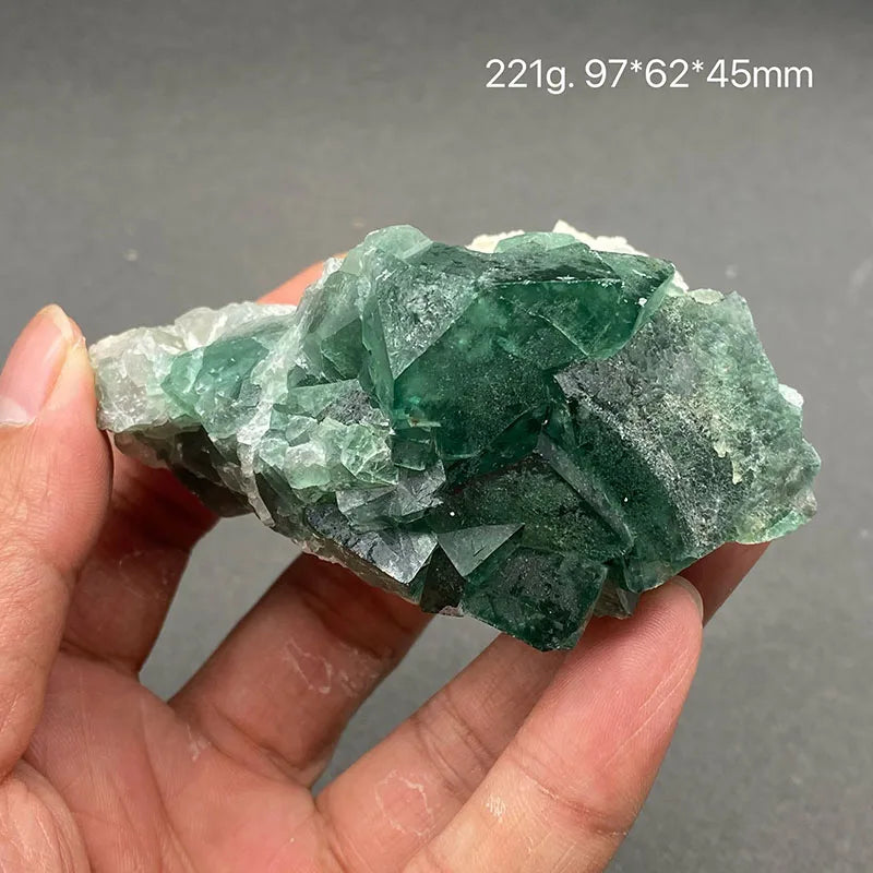 Green Fluorite Crystal-ToShay.org