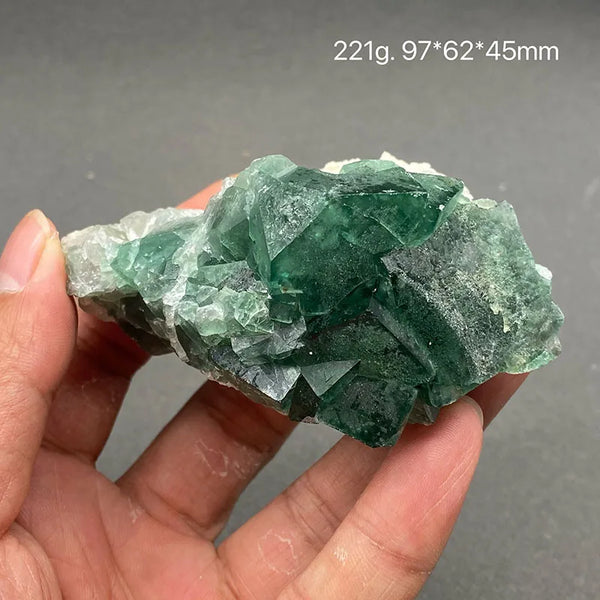 Green Fluorite Crystal-ToShay.org