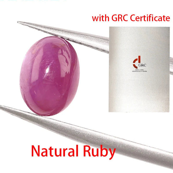 Red Ruby Cabochon-ToShay.org