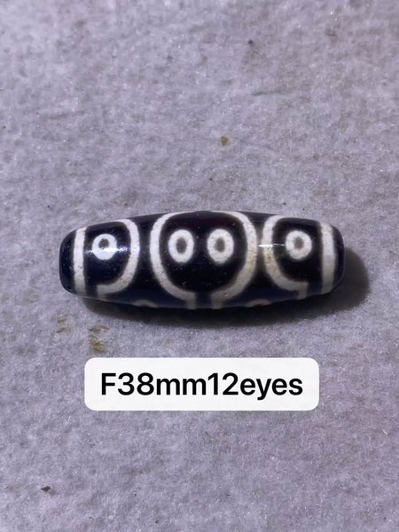 Tibetan Agate Eyes Dzi Beads-ToShay.org