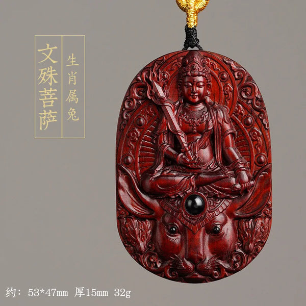 Sandalwood Zodiac Pendant-ToShay.org