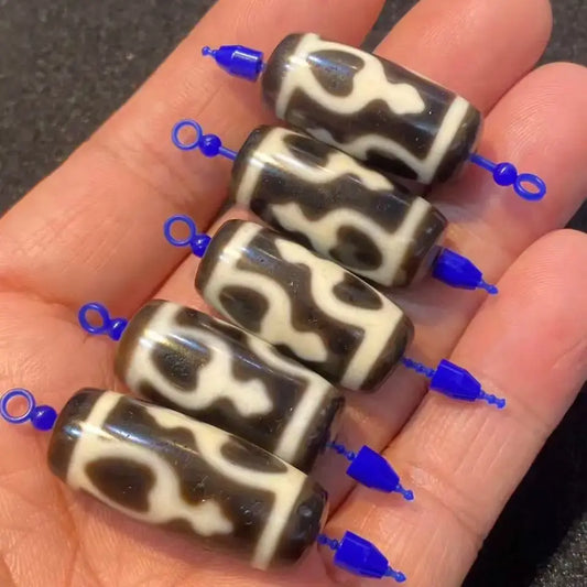 Tibetan Agate Dzi Beads-ToShay.org