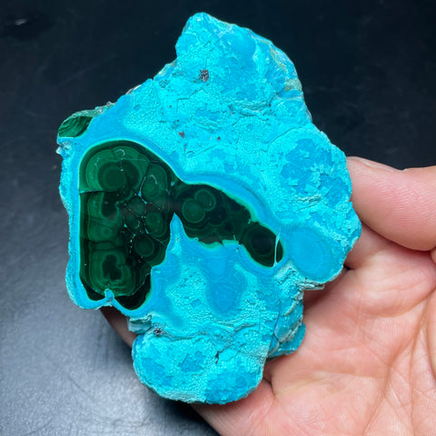 Blue Chrysocolla Malachite Stone-ToShay.org