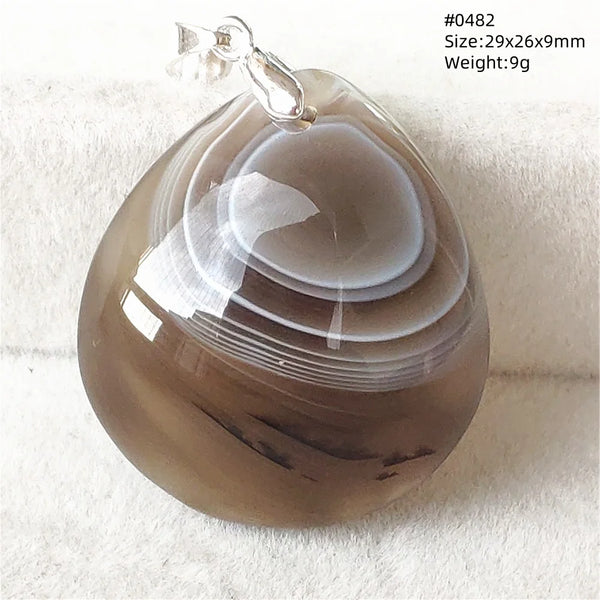 Black Red Agate Pendant-ToShay.org