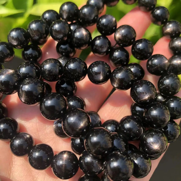 Black Hypersthene Bracelet-ToShay.org
