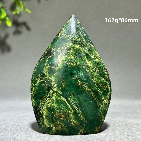 Green Emerald Agate Torch-ToShay.org