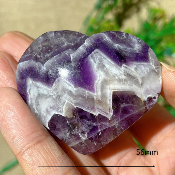Purple Dream Amethyst Heart-ToShay.org