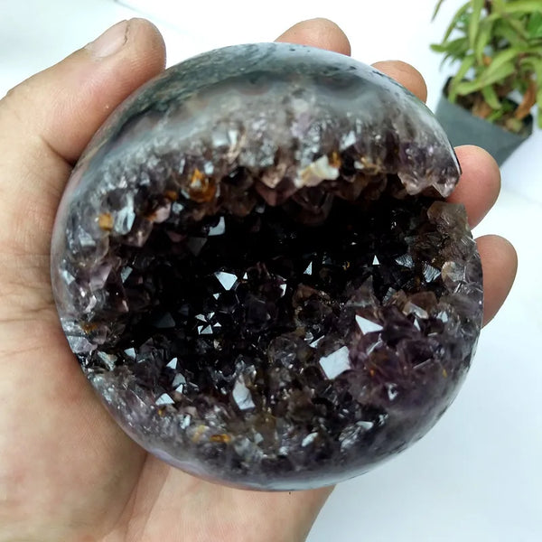 Purple Amethyst Geode Ball-ToShay.org
