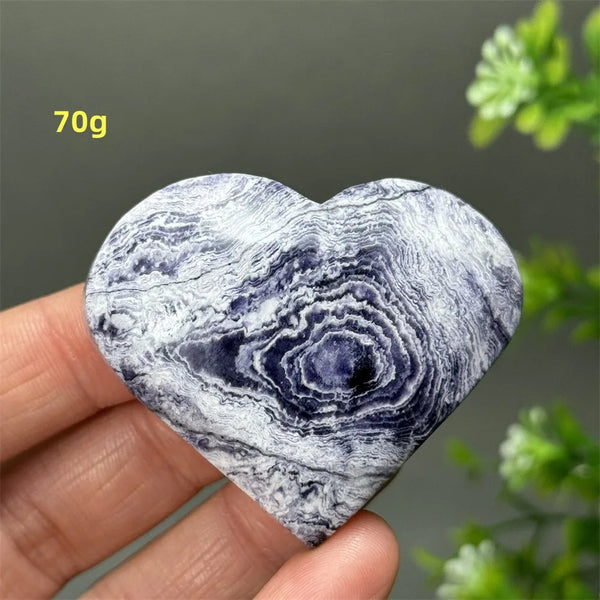 Purple Malachite Heart-ToShay.org