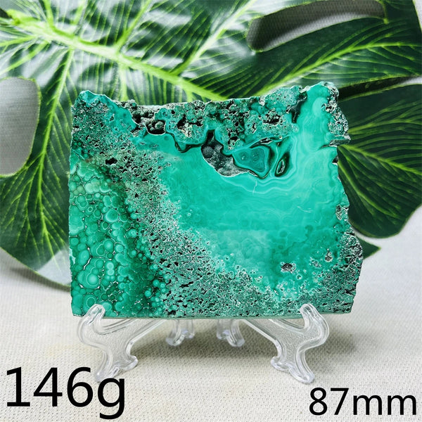 Green Malachite Slice-ToShay.org
