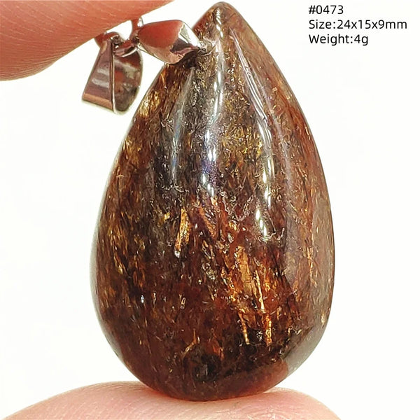 Black Copper Rutilated Quartz-ToShay.org