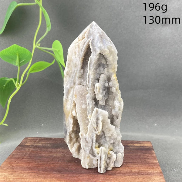 Purple Sphalerite Crystal Tower-ToShay.org