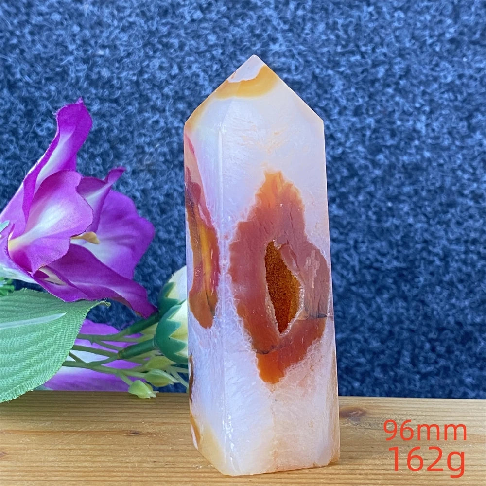 Red Lace Agate Point-ToShay.org
