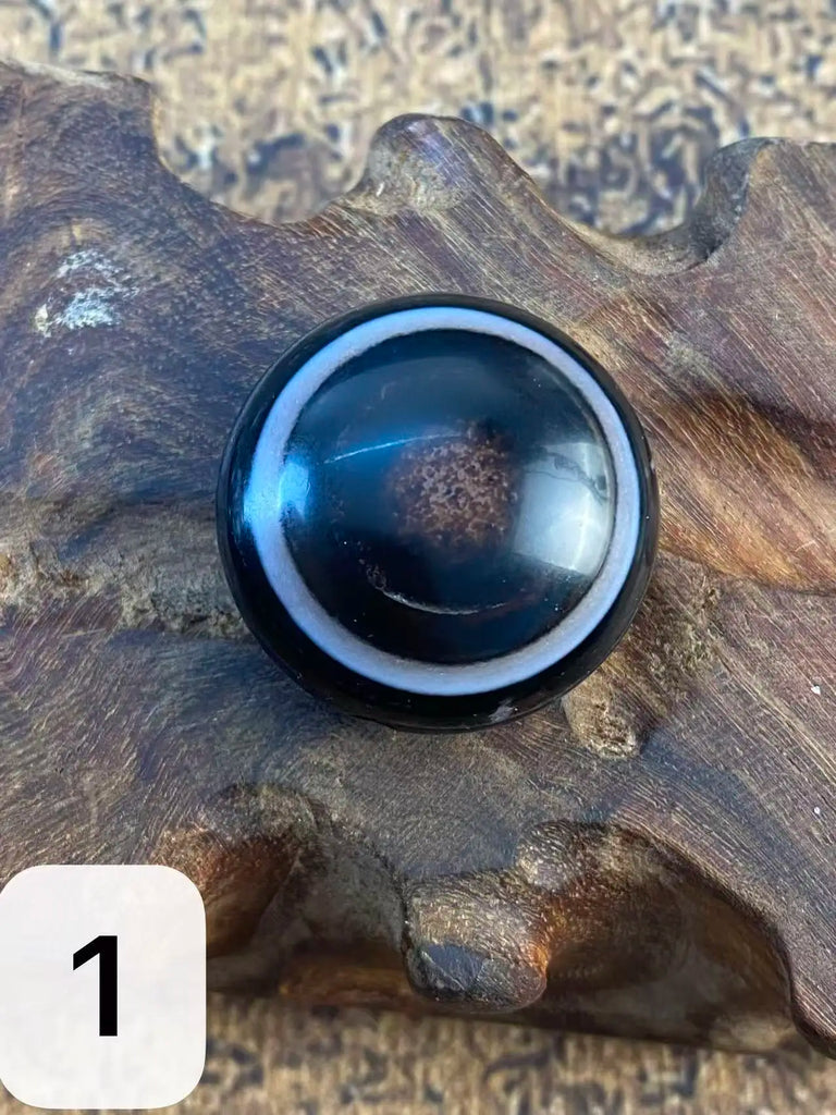 Tibetan Agate Eye Beads-ToShay.org