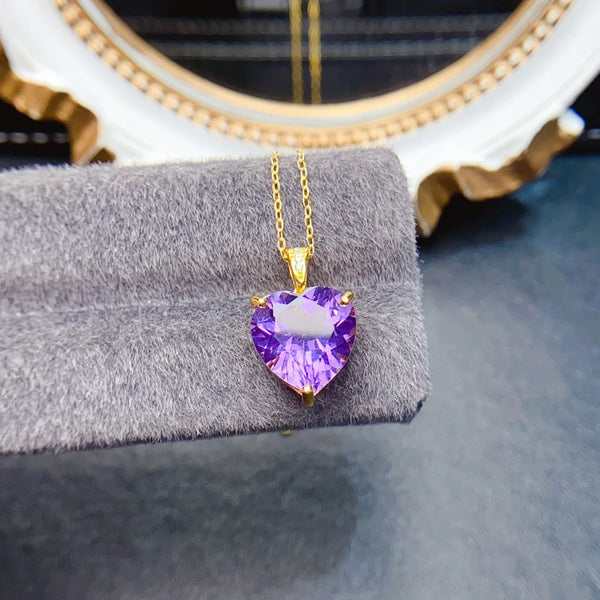 Purple Amethyst Pendant-ToShay.org