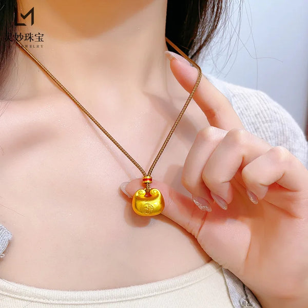 Gold Nugget Pendant-ToShay.org