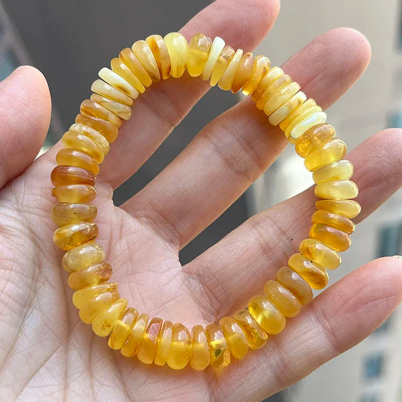 Yellow Amber Bracelet-ToShay.org