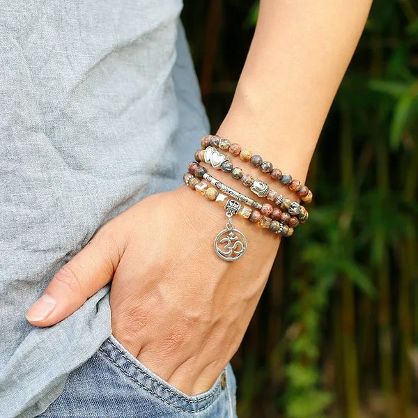 Mixed Crystal Mala Bracelets-ToShay.org