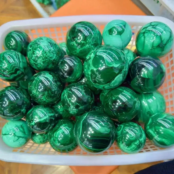 Green Malachite Ball-ToShay.org