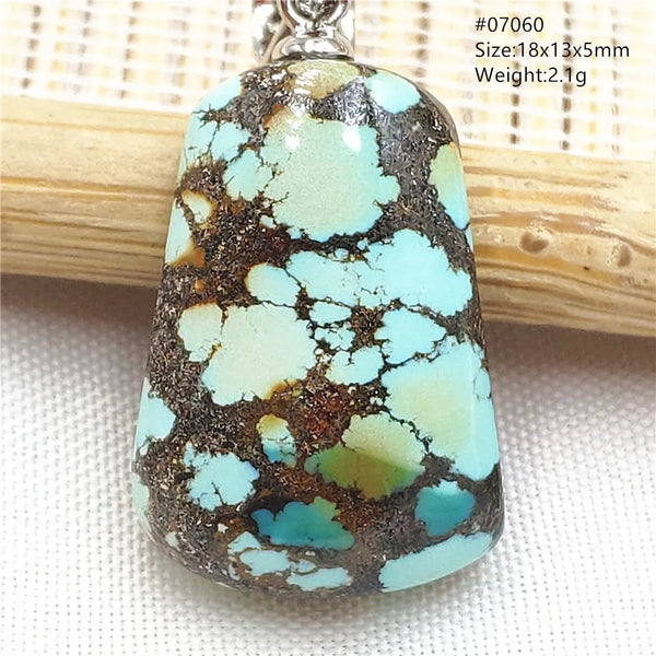 Blue Turquoise Pendant-ToShay.org