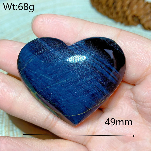 Blue Tiger Eye Heart-ToShay.org