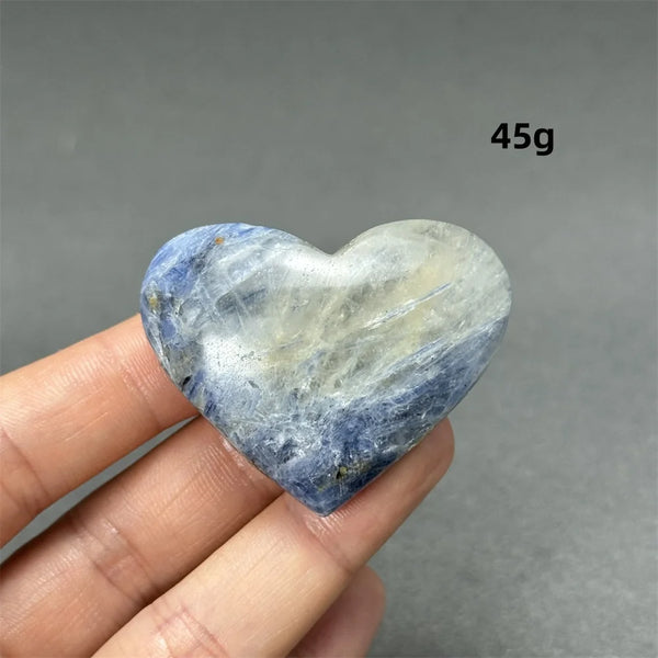 Blue Kyanite Heart-ToShay.org