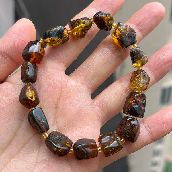 Yellow Amber Bracelet-ToShay.org