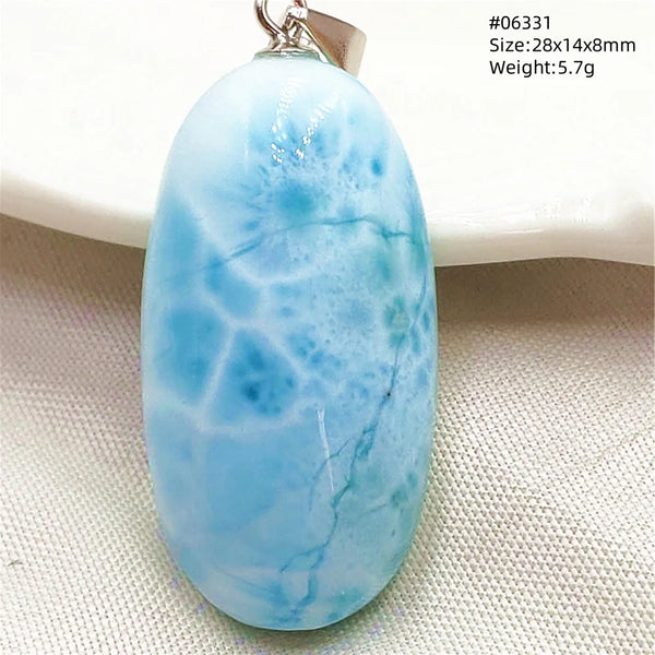 Blue Larimar Pendant-ToShay.org