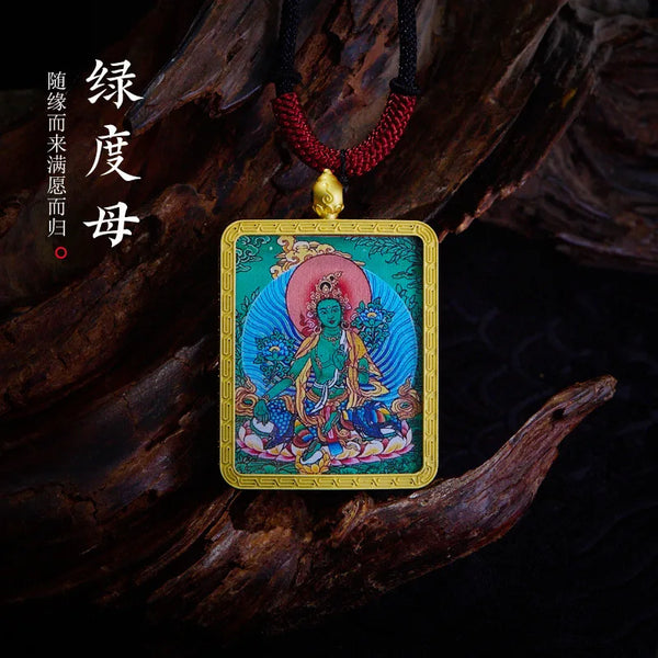 Tibetan Thangka Pendants-ToShay.org