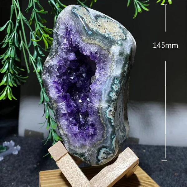 Purple Amethyst Cluster Cave-ToShay.org