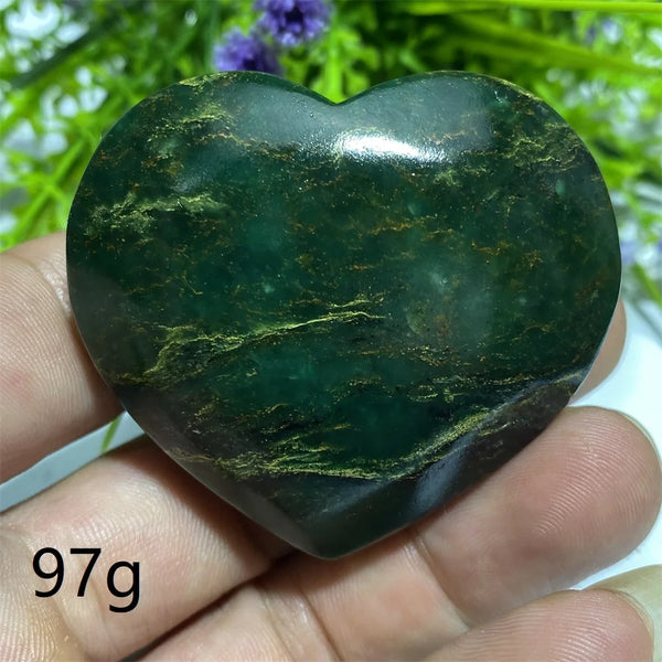 Green Emerald Stone Heart-ToShay.org