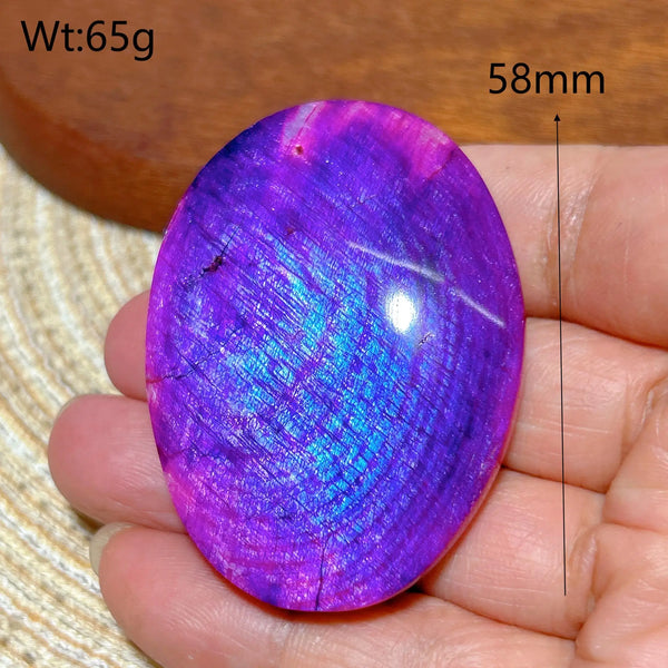 Violet Rainbow Moonstone-ToShay.org