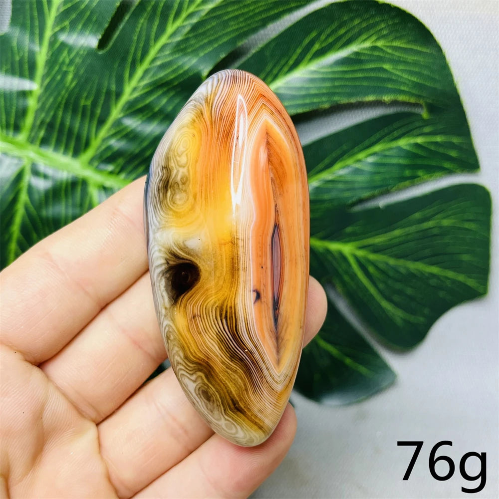 Red Agate Palm Stones-ToShay.org