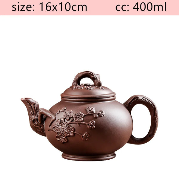 Plum Blossom Clay Teapots-ToShay.org