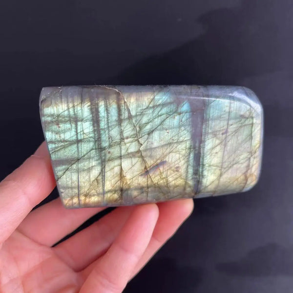 Blue Labradorite Flash Stone-ToShay.org
